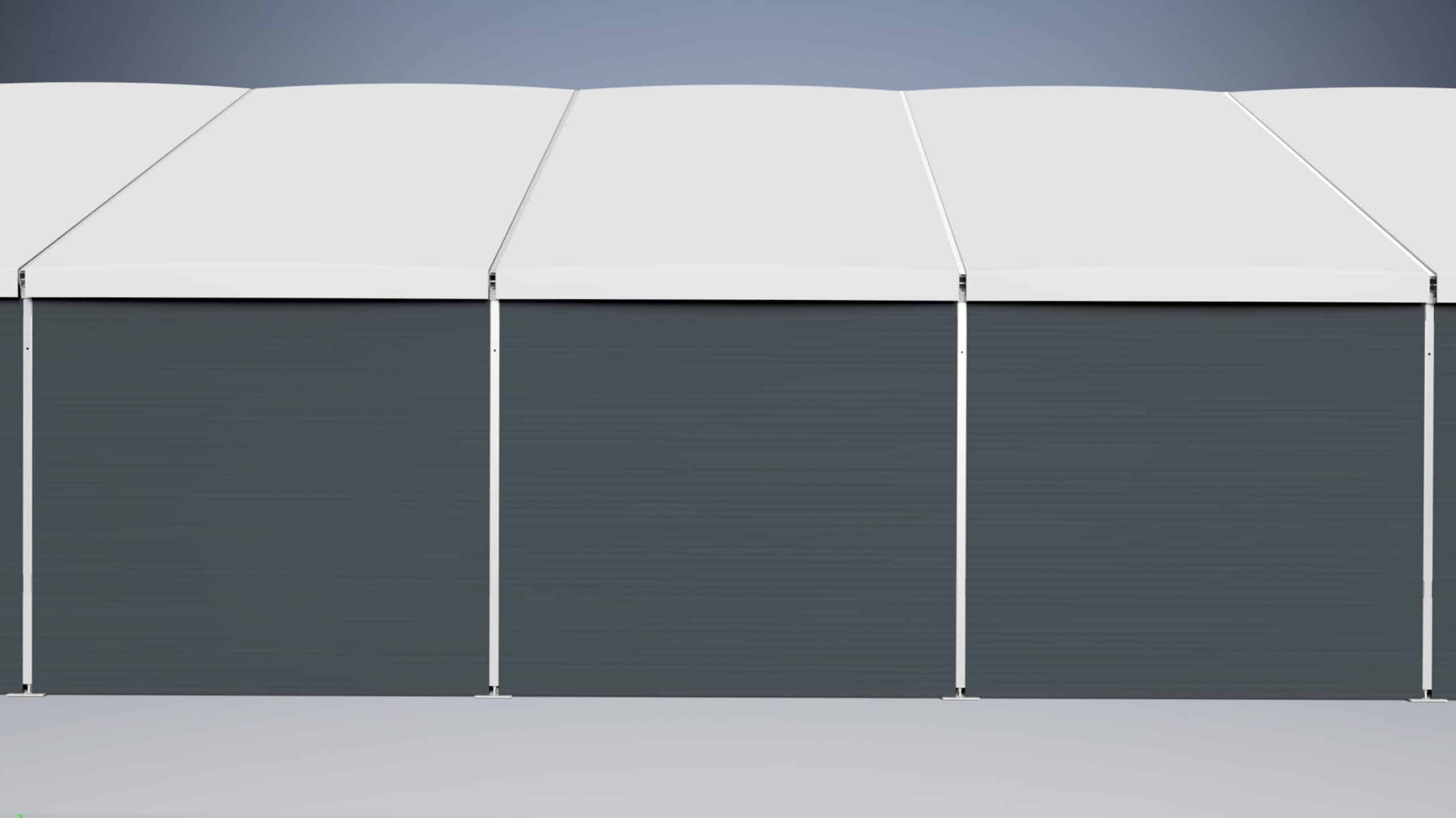 Sandwich panel wall cladding