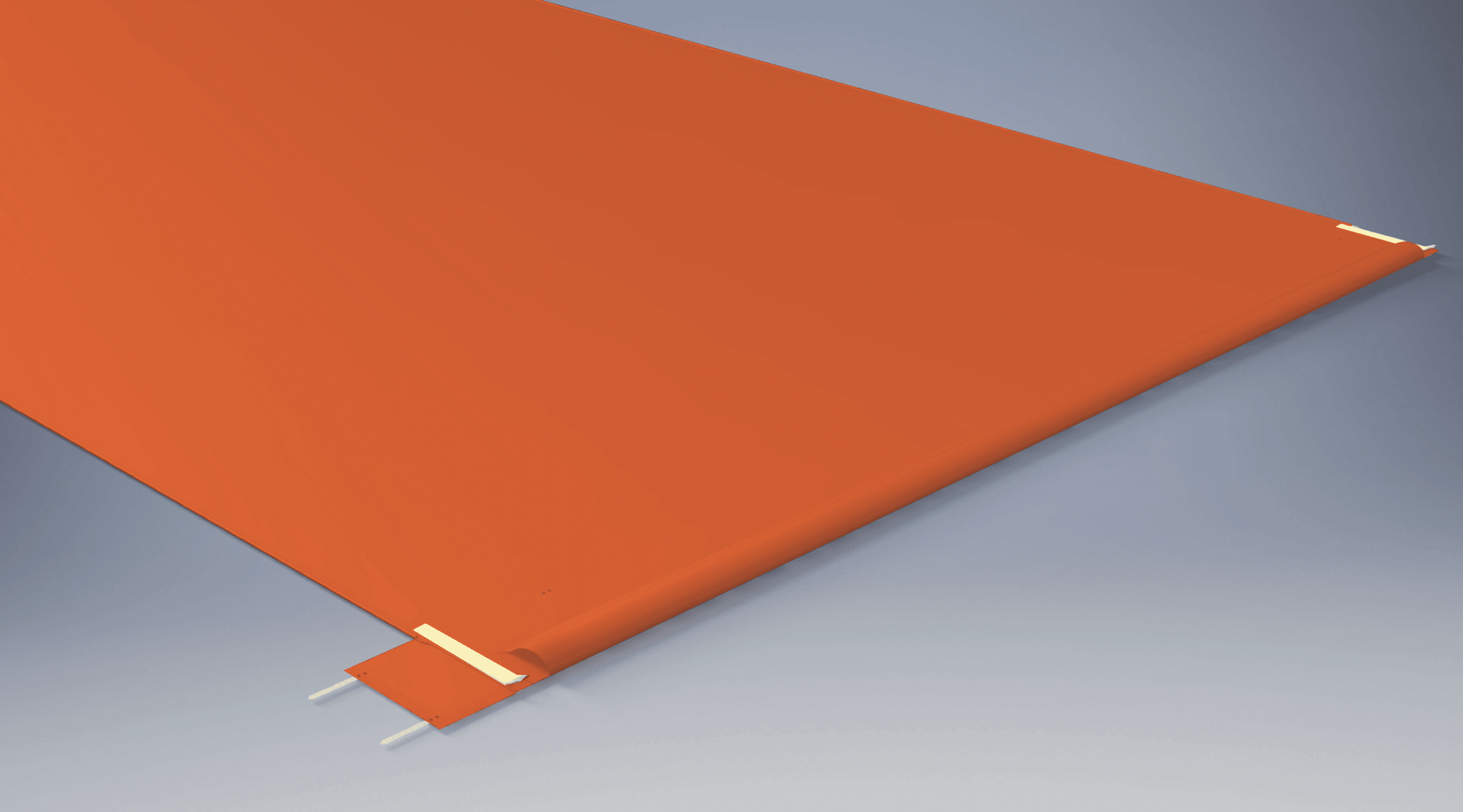 Colored PVC tarpaulin