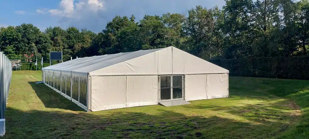 Aluminium tent van 12,5 meter voor industriële toepassing